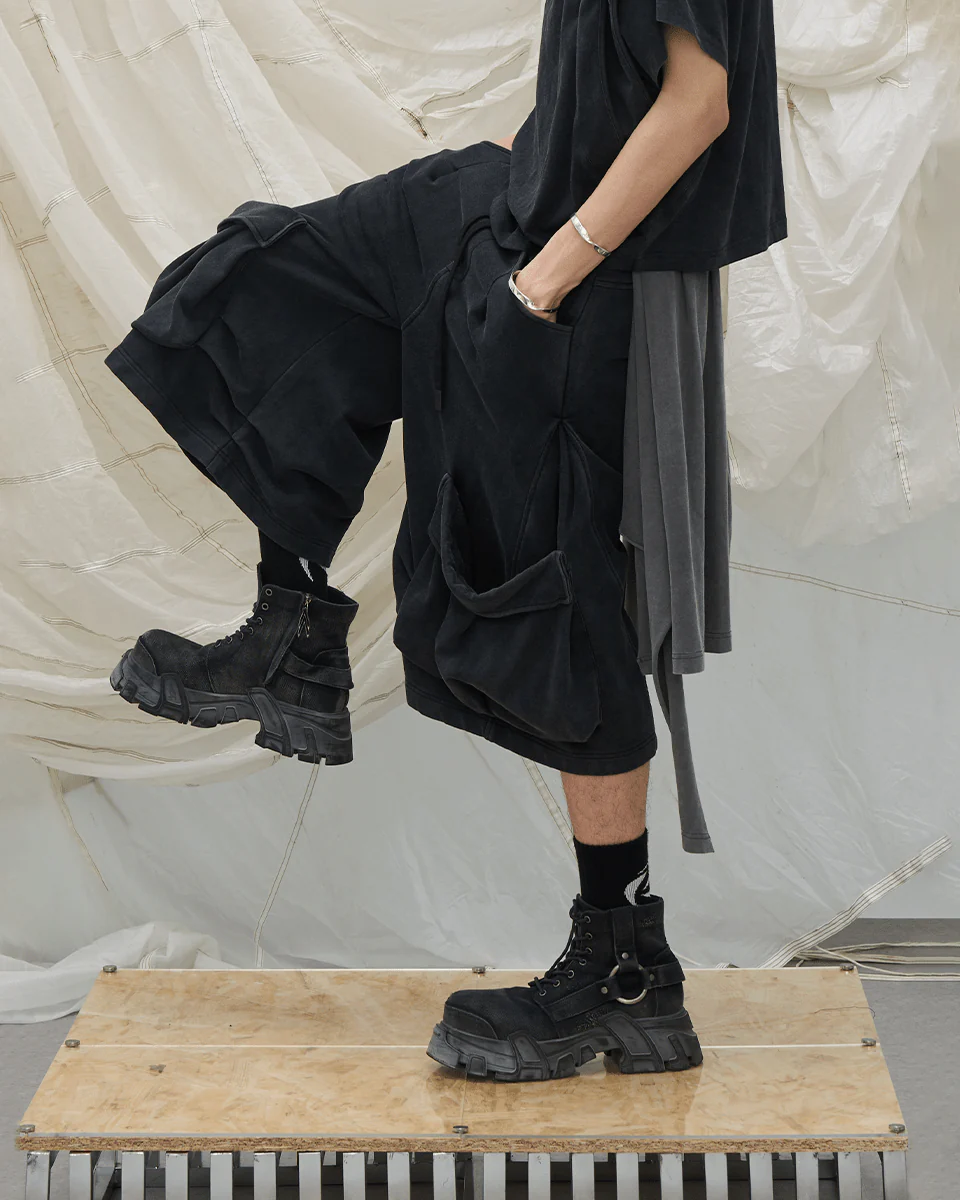 Detachable Flap Utility Sweatpants - Image 5