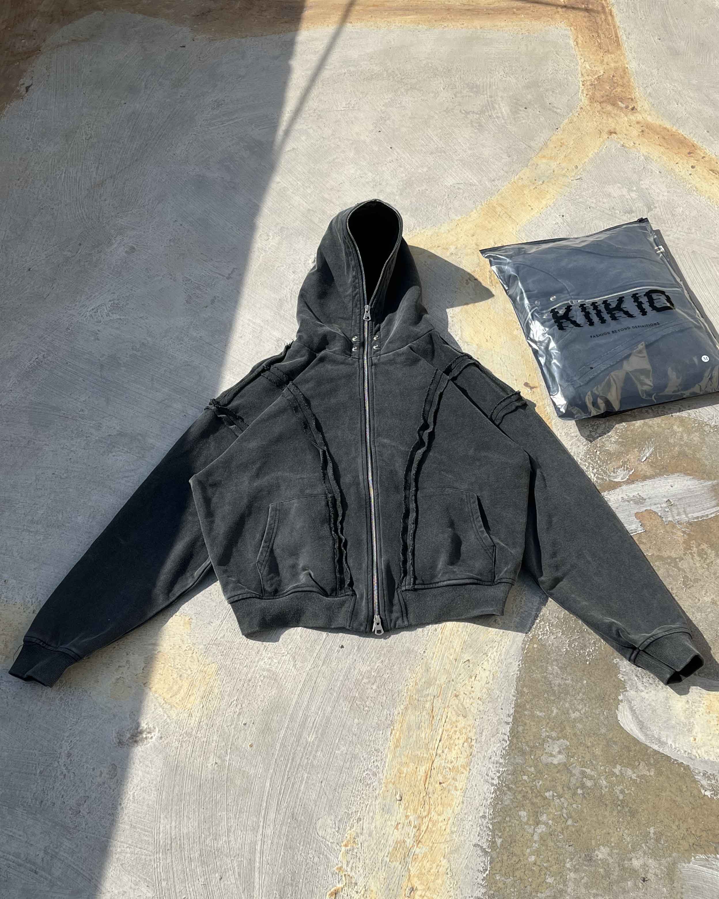 KIIKIO Wasteland Loose Zip Hoodie - Image 10