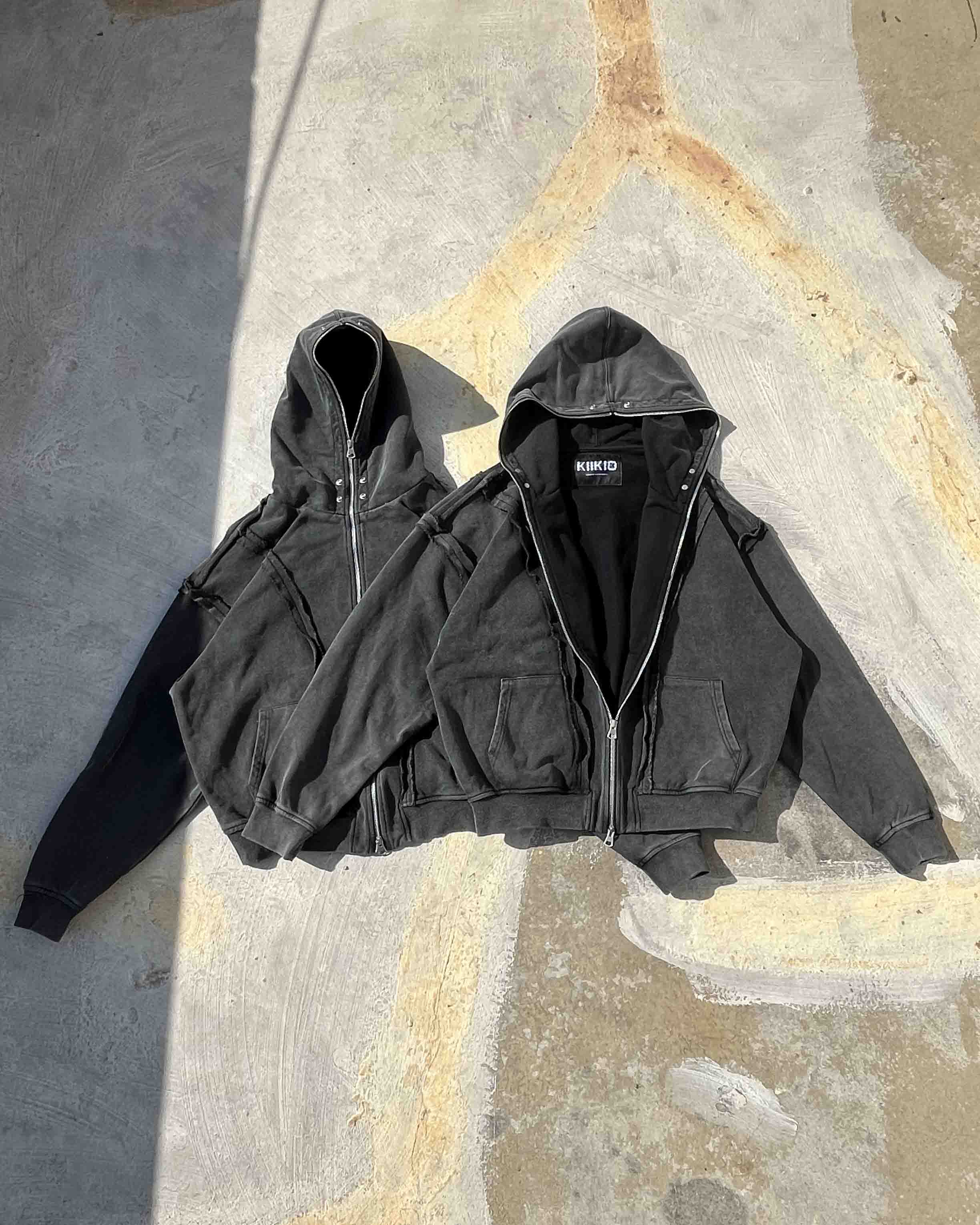 KIIKIO Wasteland Loose Zip Hoodie - Image 12