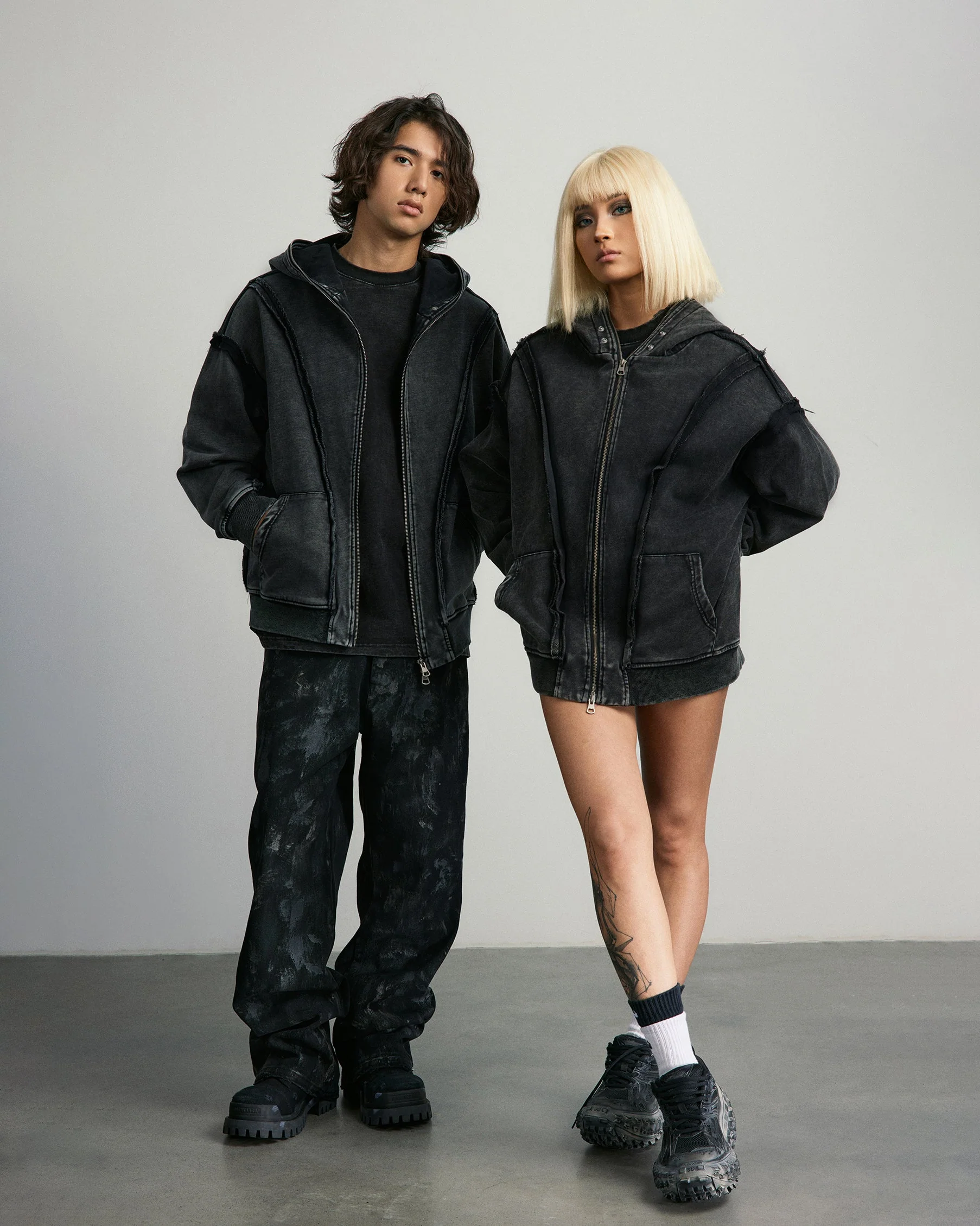 KIIKIO Wasteland Loose Zip Hoodie - Image 7