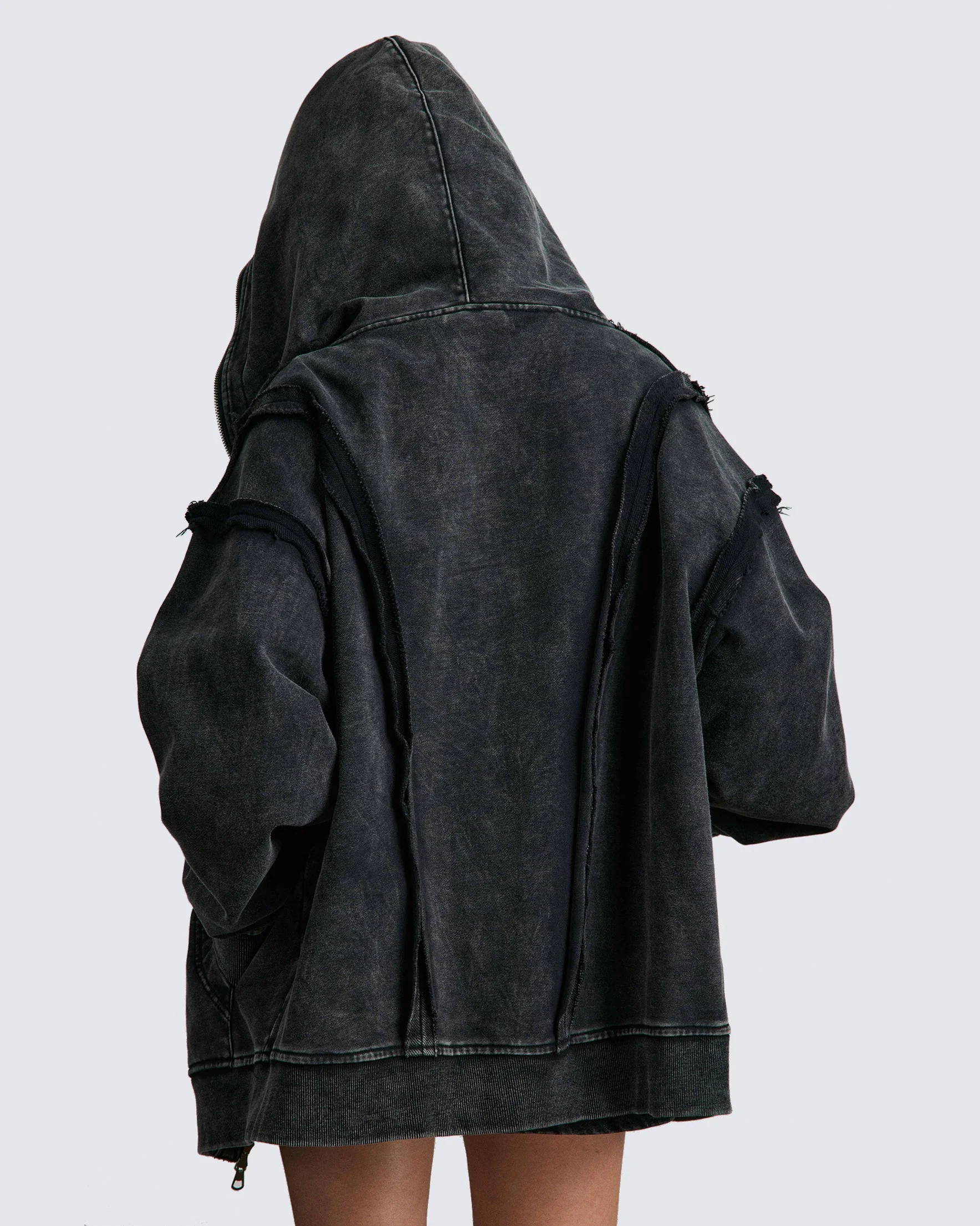 KIIKIO Wasteland Loose Zip Hoodie - Image 8