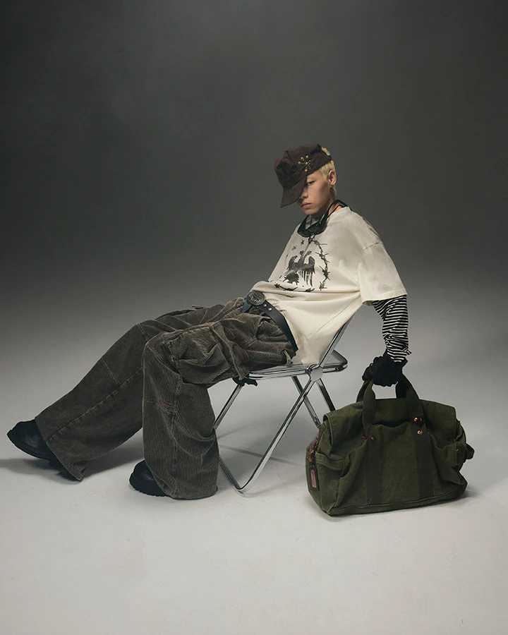 Wasteland Washed Dirty-Dyed Sweatshirt - Image 3