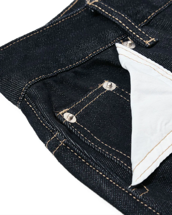 Wide Leg Denim Cargo Casual Pants - Image 3