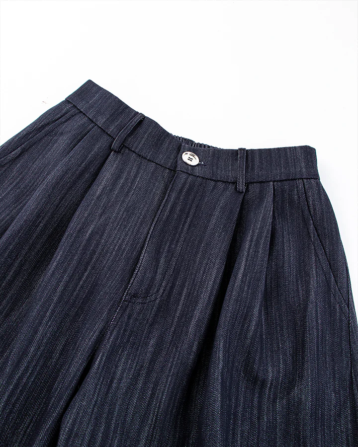 Wide-Leg Denim Pants - Image 4