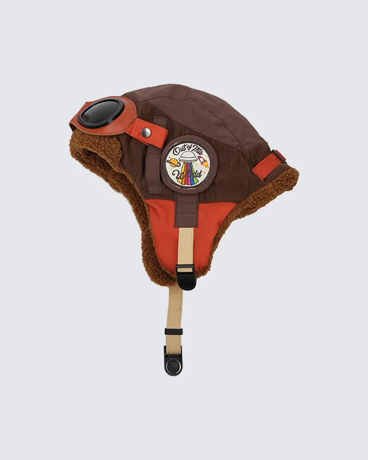 Windproof Fleece Lined Pilot Hat - Image 6
