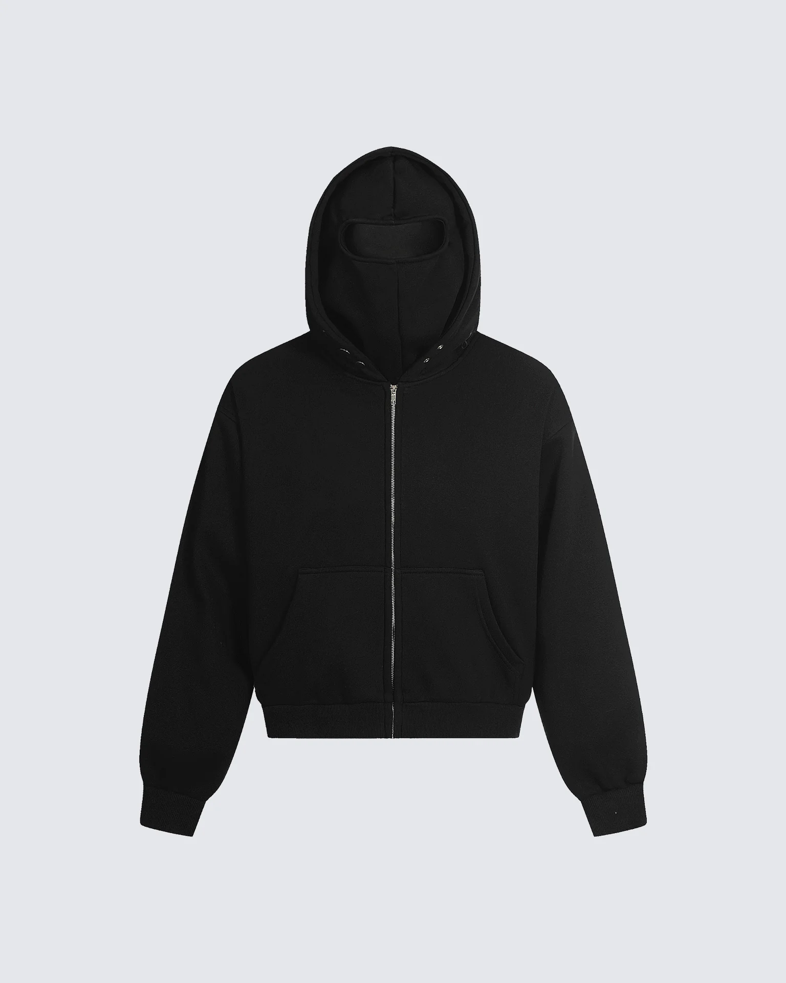 Winter New Full-Face Hooded Zip Sweatshirt - Image 2