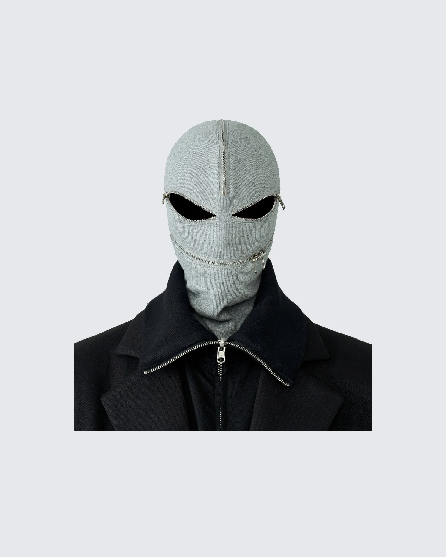 Zipper Knit Mask Cover - Image 6