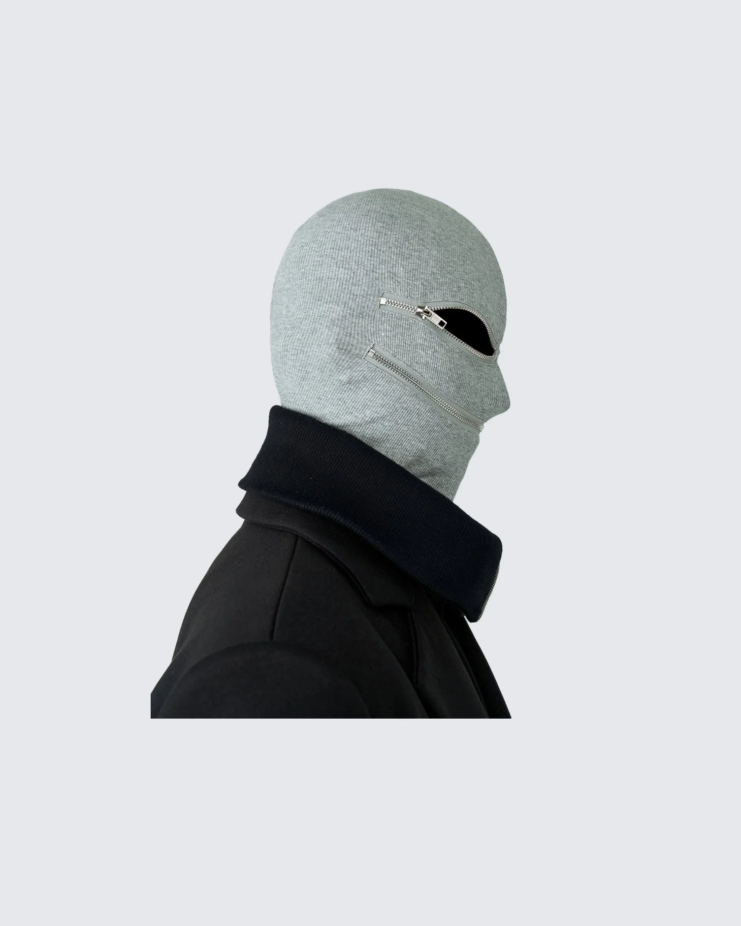 Zipper Knit Mask Cover - Image 7
